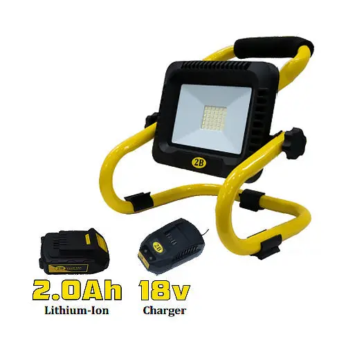 18V Portable Led Work Light For Jobsite Illumination 1