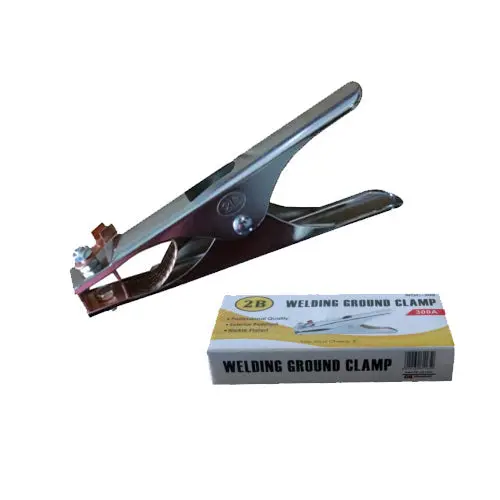 2B Heavy-Duty Welding Ground Clamp – 500A Capacity, Copper Jaw Design 1