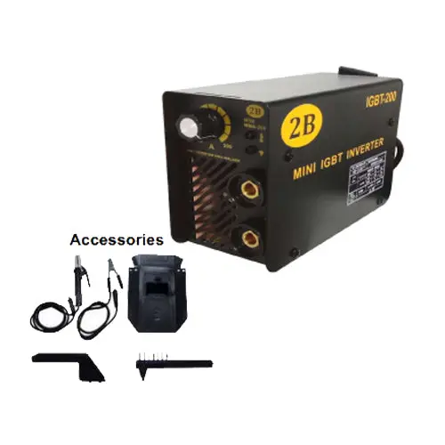 2B Igbt-200 Mini-200 Compact Inverter Welding Machine – Mma Only 1