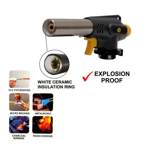 2B Mbt-001 Multi-Fuel Blow Torch – Adjustable Flame, Propane/Lpg Compatible 1