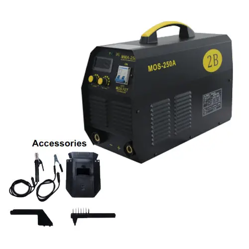 2B Mos-250A Full-Function Industrial Inverter Welder – Mma, 250A 1