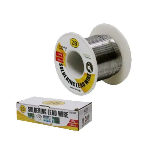 2B Rosin-Core Soldering Lead Wire – 60/40 Tin-Lead Alloy With Flux Core 1