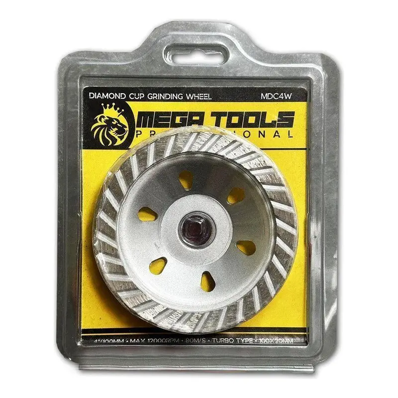 4-Inch Megatools Diamond Cup Grinding Wheel For Concrete 1