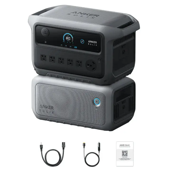 Anker Solix C2000 Gen 2 Power Station – 2048Wh Portable Energy Source With Expansion Battery Support 1
