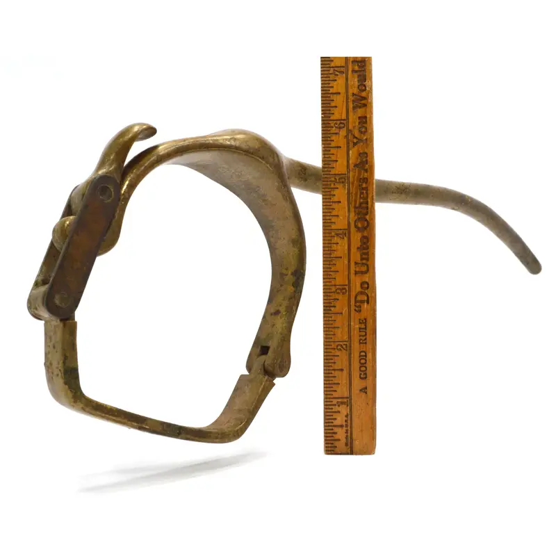 Antique Solid Brass Unidentified 'Whatsit' Tool Or Mechanical Part – Steampunk-Inspired Altered Art Piece 1