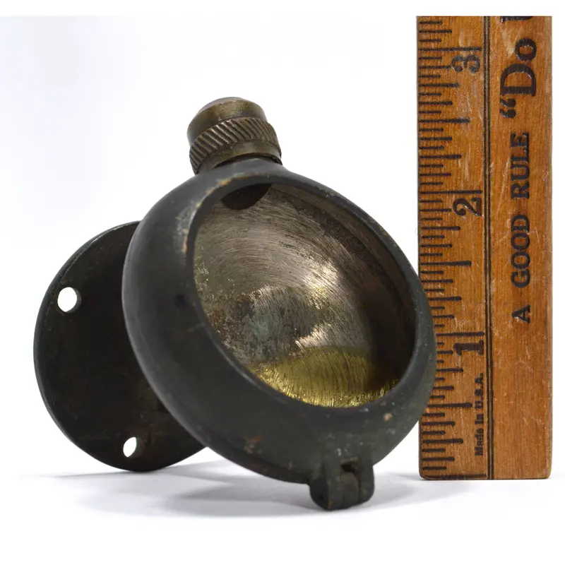 Antique Unbranded Brass Auto Dash Clock Holder For Pocket Watches 1