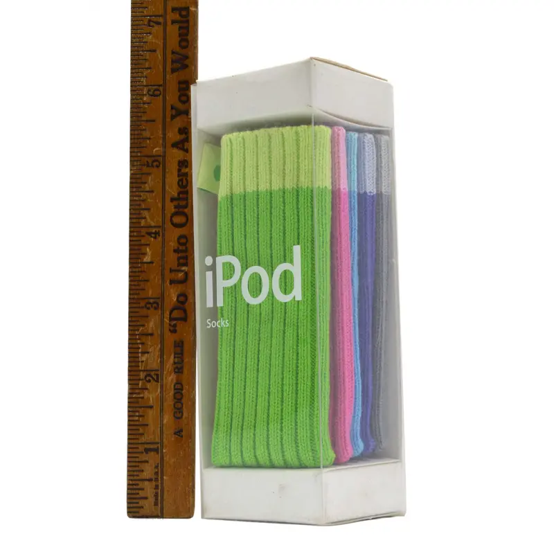 Apple Ipod/Iphone 2G–3G Sock Kit – Open-Box, Five-Color Set (Model M9720G/A) 1