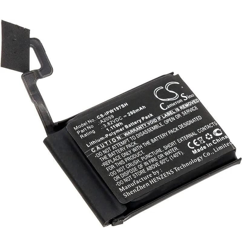 Apple Watch Series 4 (44Mm) Replacement Battery – 3.82V Li-Polymer, 290Mah, 1.11Wh (A2059, A1976) 1
