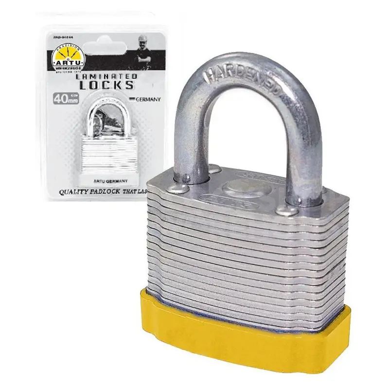 Artu Pad-04533 30Mm Laminated Steel Padlock – Reinforced Body For Tamper Resistance 1