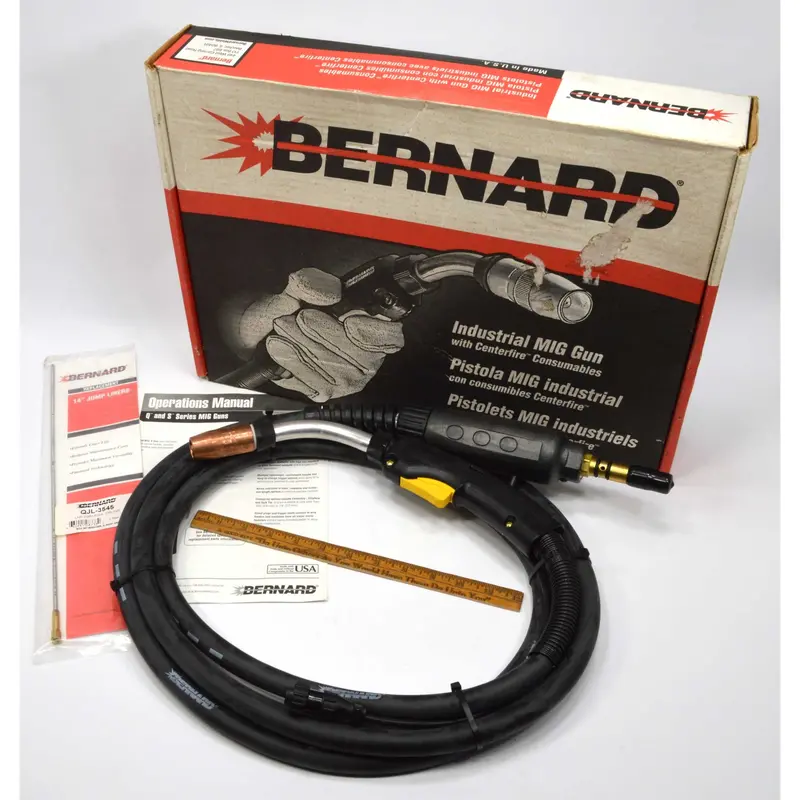 Bernard Q3015Ae8Xm Industrial Mig Welding Gun – Lightly Used, Complete In Original Packaging 1