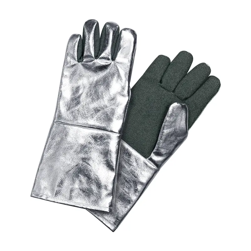 Blue Eagle Al145 Heat-Resistant Aluminum Gloves – 14-Inch Length 1