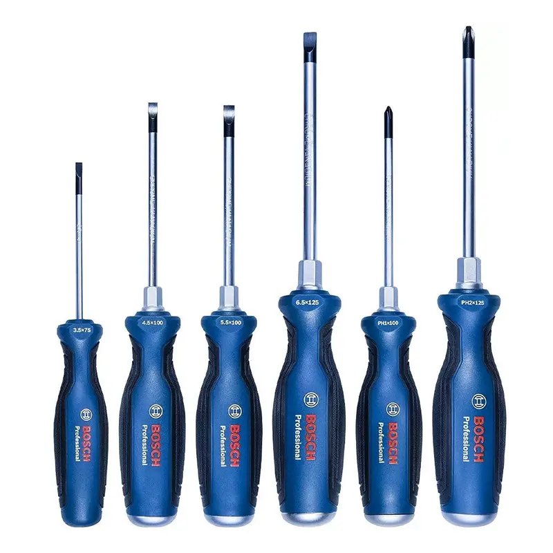 Bosch 6-Piece Ph/Sl Combination Screwdriver Set – 1600A016Bf 1