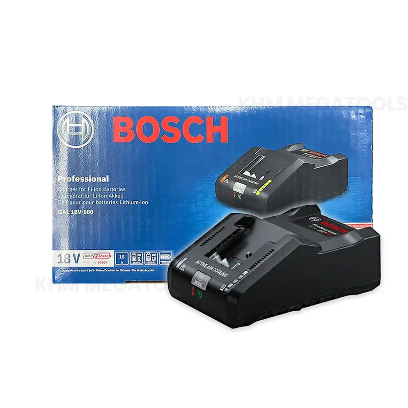 Bosch Gal 18V-160 Fast Battery Charger For 18V Power Tools 1