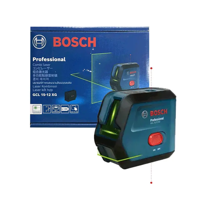 Bosch Gcl 15-12 Xg Cross-Line Laser Level 1
