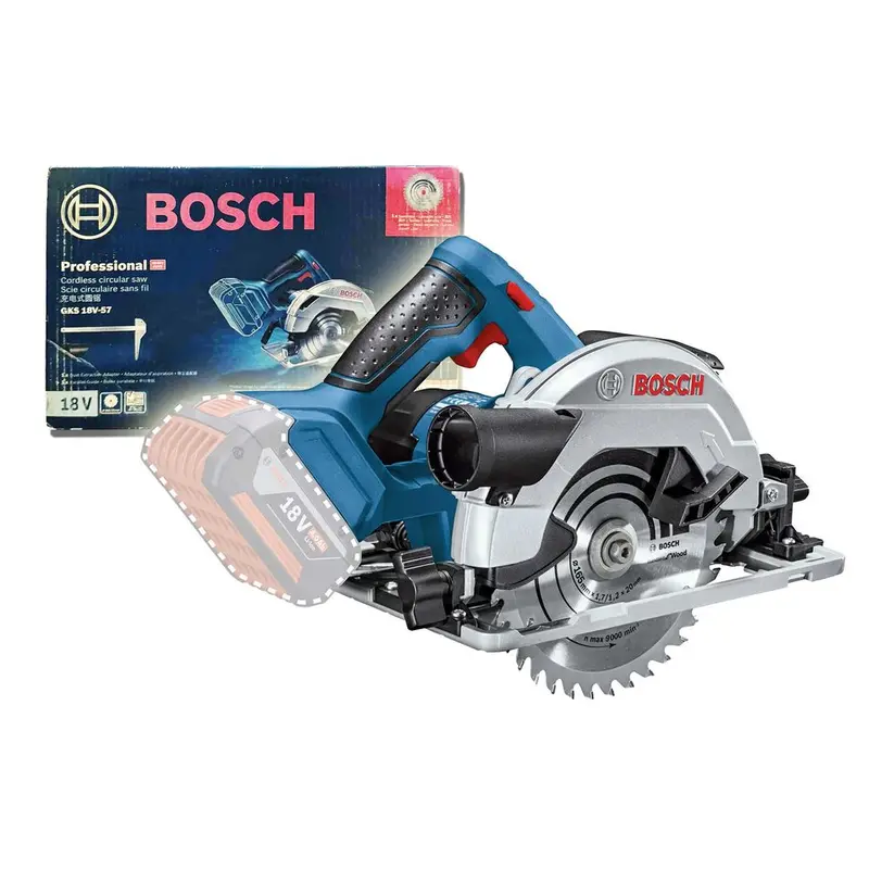 Bosch Gks 18V-57 Cordless Circular Saw – 18V Brushless Motor, Bare Tool (Carton Pack) 1