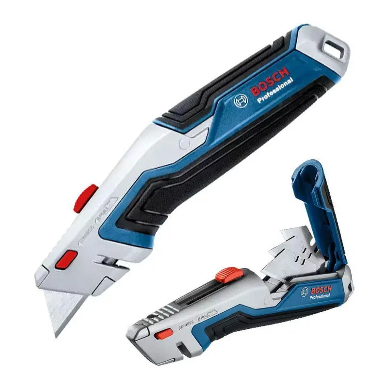 Bosch Retractable Utility Knife With 10 Replacement Blades Included 1