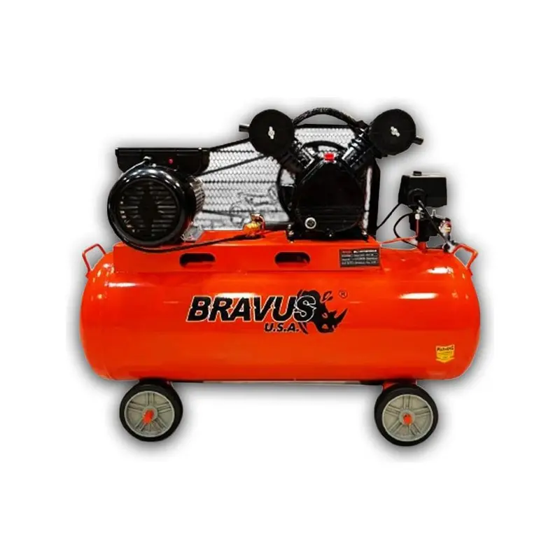 Bravus Bac02Hp Heavy-Duty Air Compressor – 2 Hp Oil-Free Operation 1