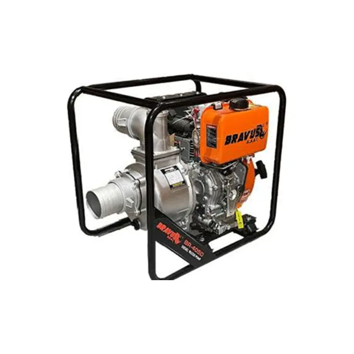 Bravus Bv40 Heavy-Duty Diesel Water Pump Featuring 12Hp 186Fa Engine 1