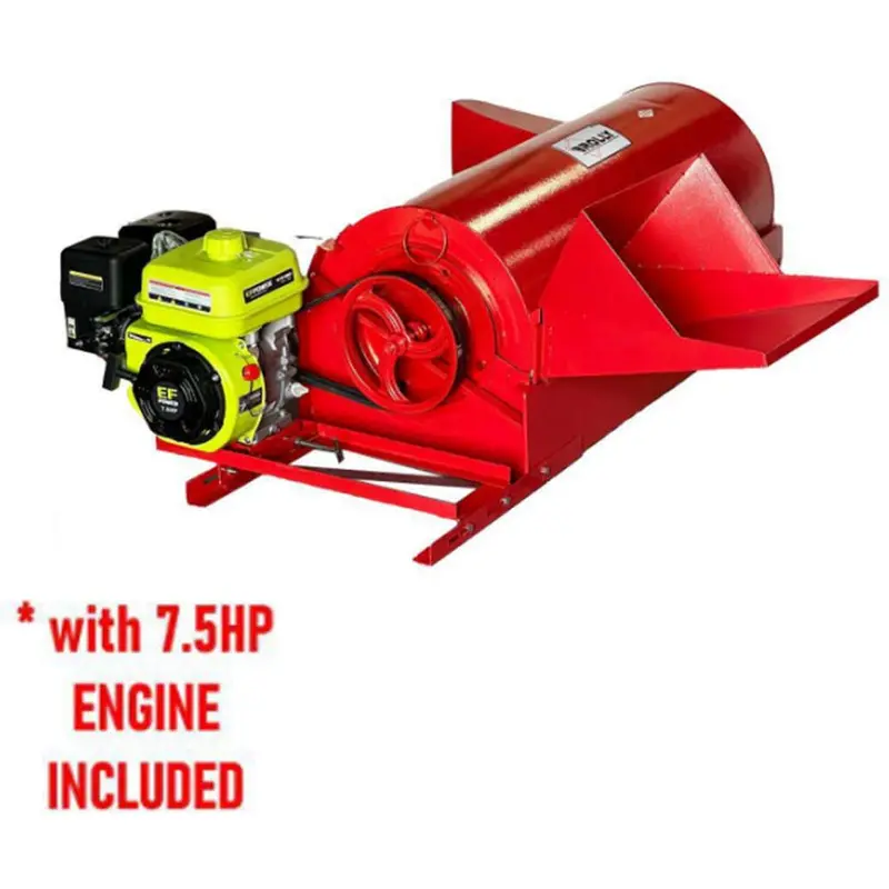 Brolly Rthresher Portable Rice Thresher – 7.5 Hp Gas Engine Built-In 1