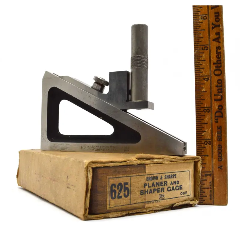 Brown & Sharpe Planer And Shaper Gage — Model 625, Complete With Original Packaging 1