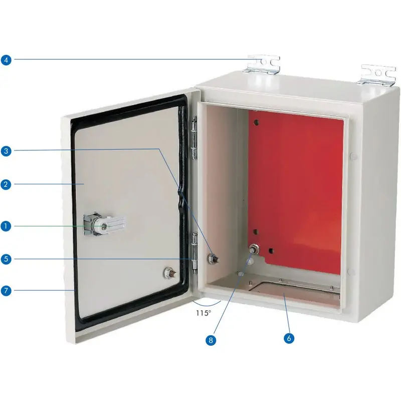 Chint Heavy-Duty Metal Electrical Enclosure – Ip-Rated Housing 1