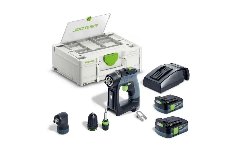 Cxs 12 Cordless Drill – 2.5 Ah I-Set Kit 1