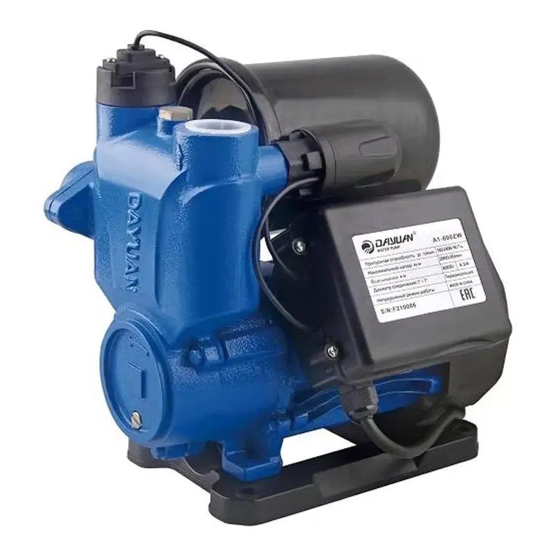 Dayuan A1-600Zw 600W Automatic Self-Priming Vortex Surface Pump 1