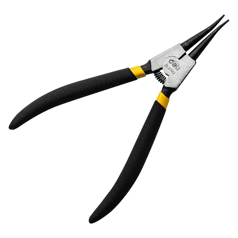 Deli Edl0342 External Straight Circlip Plier For Assembly Tasks 1