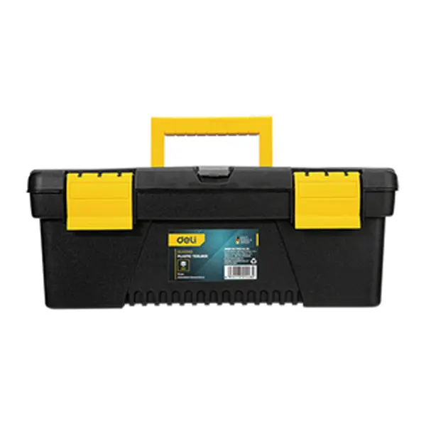 Deli Edl432413 Lightweight Plastic Tool Box – 13 Inch 1