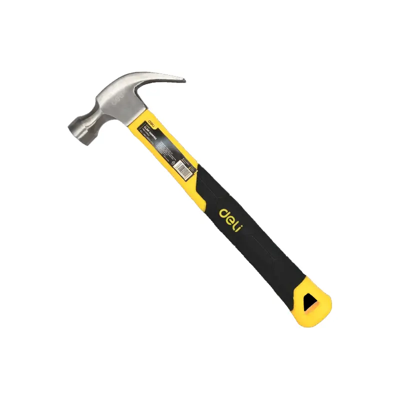 Deli Edl5001–5002 Claw Hammer With Shock-Absorbing Handle 1