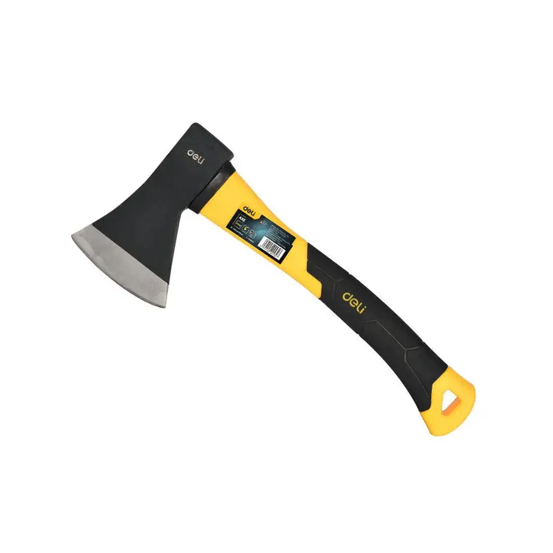 Deli Edl5709 Fiberglass-Handle Axe With Sharp Cutting Edge 1