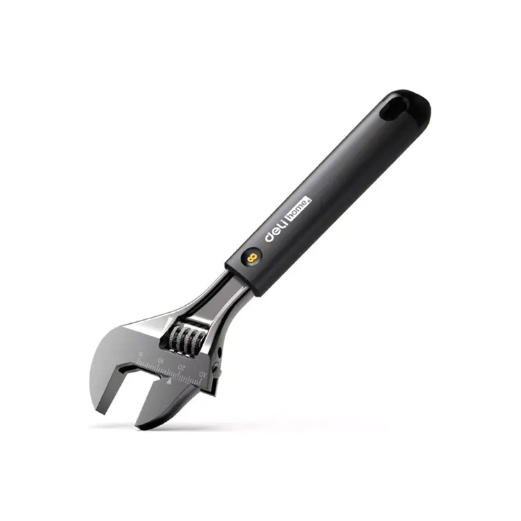 Deli Eht1508 Adjustable Wrench – 8-Inch Heavy-Duty Spanner 1