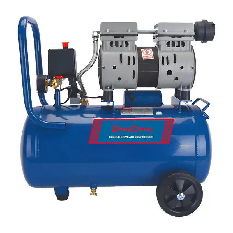 Dong Cheng Dqe02-1824L 750W Oil-Free 24L Air Compressor 1