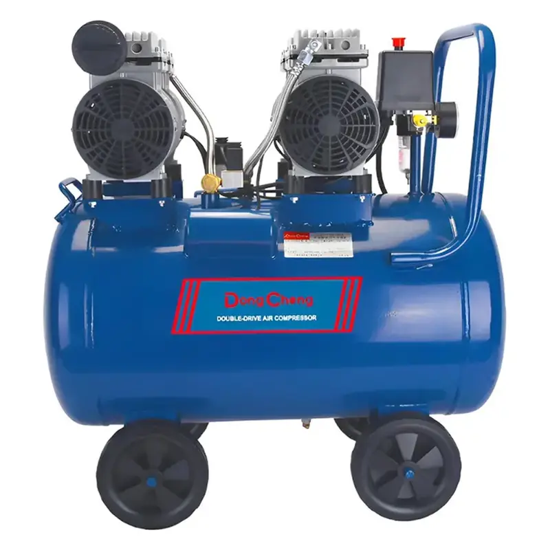 Dong Cheng Dqe02-2850L 1500W Twin-Stage Oil-Free 50L Air Compressor 1