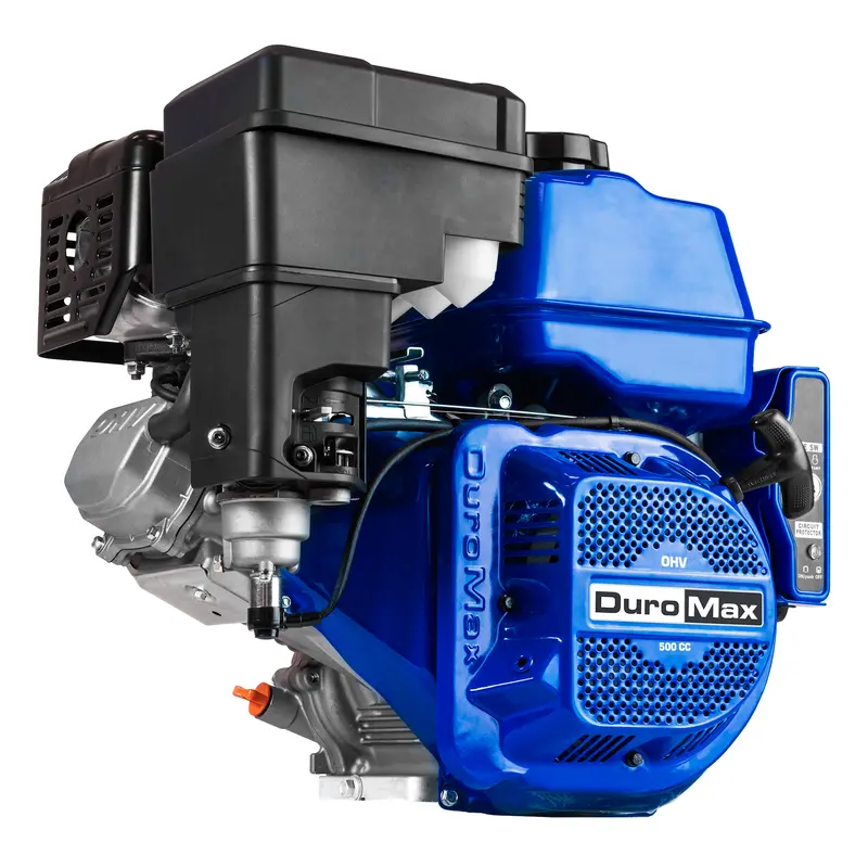 Duromax Xp20Hpe 500Cc Horizontal Shaft Gasoline Engine — Electric & Recoil Start 1