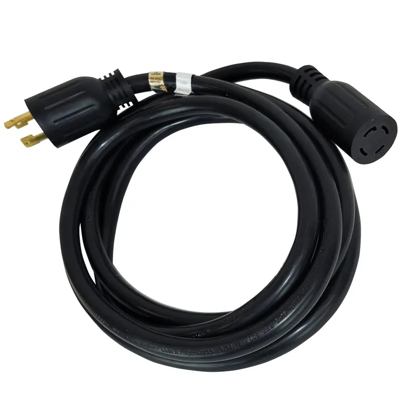 Duromax Xp3010Gc 30-Amp Generator Cord – 10-Foot, 10-Gauge, L14-30 To L14-30, Short-Run Heavy-Duty Connection 1