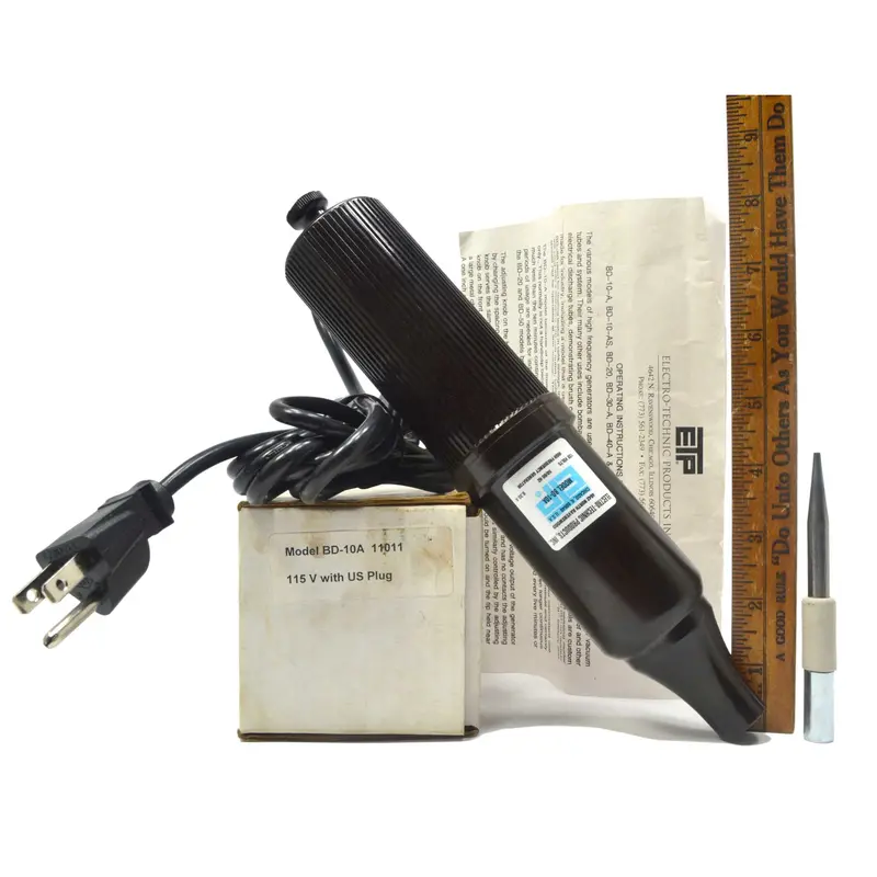 Electro-Technic Bd-10A High-Frequency Generator For Tesla Coil Applications — Lightly Used 1
