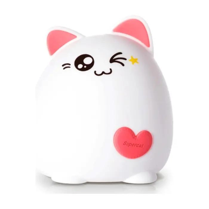 Firefly Cat-Themed Tap-Sensitive Rechargeable Night Light 1