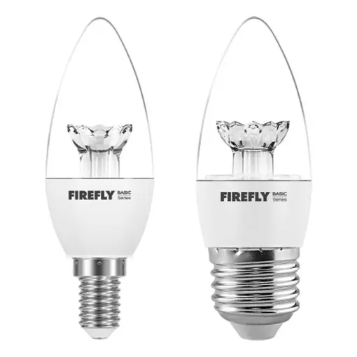 Firefly Clear Glass Candle Led Bulb – Non-A-Shape 1