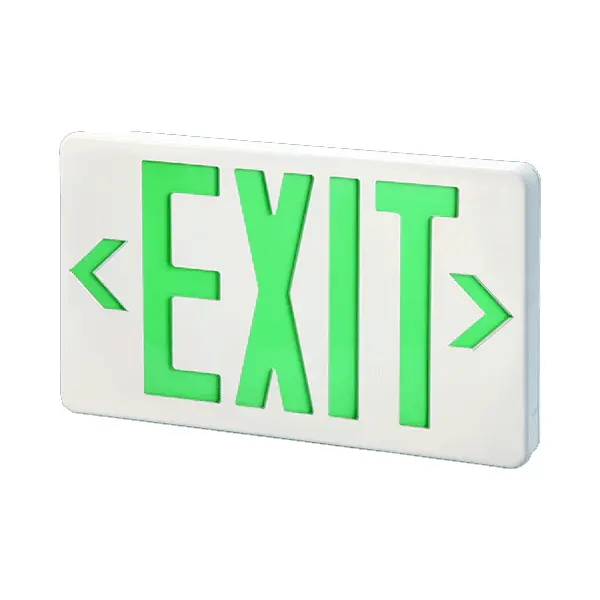 Firefly Dual-Face Exit Sign – 3.6V 600Mah Ni-Cd, Wall/Ceiling Ready 1