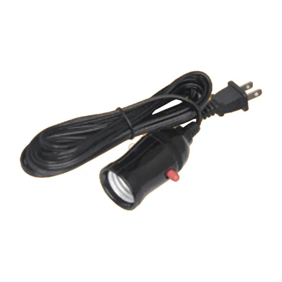 Firefly E27 Push-Through Extension Socket – 6A 250V 1