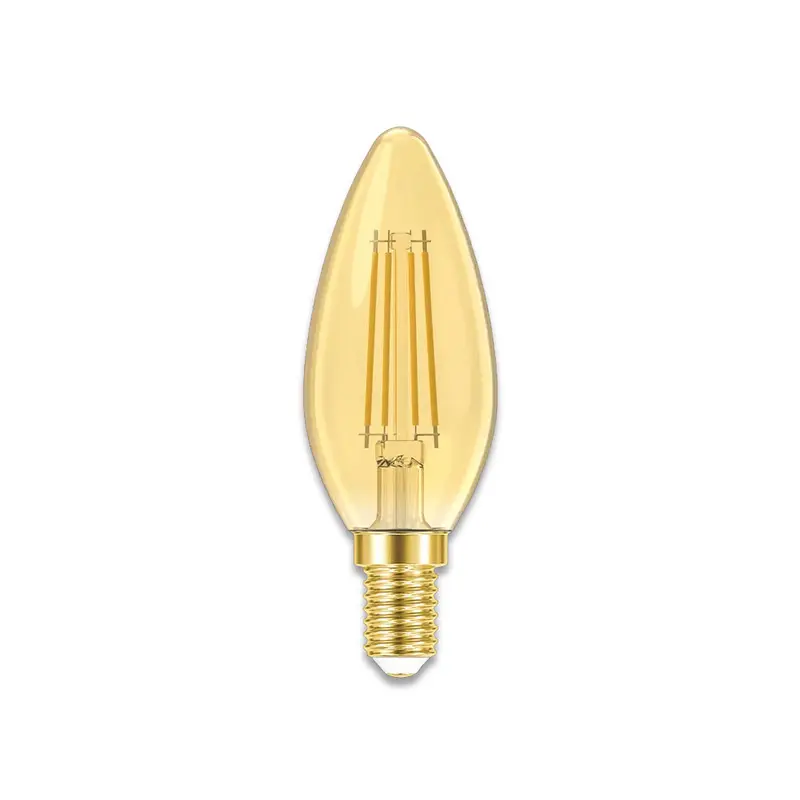 Firefly Ebc803Ww Vintage Candle Filament Led Bulb – 3W Warm White (Non-A Shape) 1