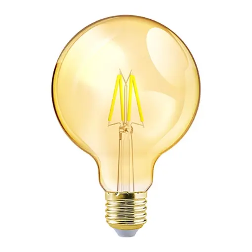 Firefly Ebg805Ww Globe Filament Led Bulb – 5W Warm White Vintage Design (Non-A) 1