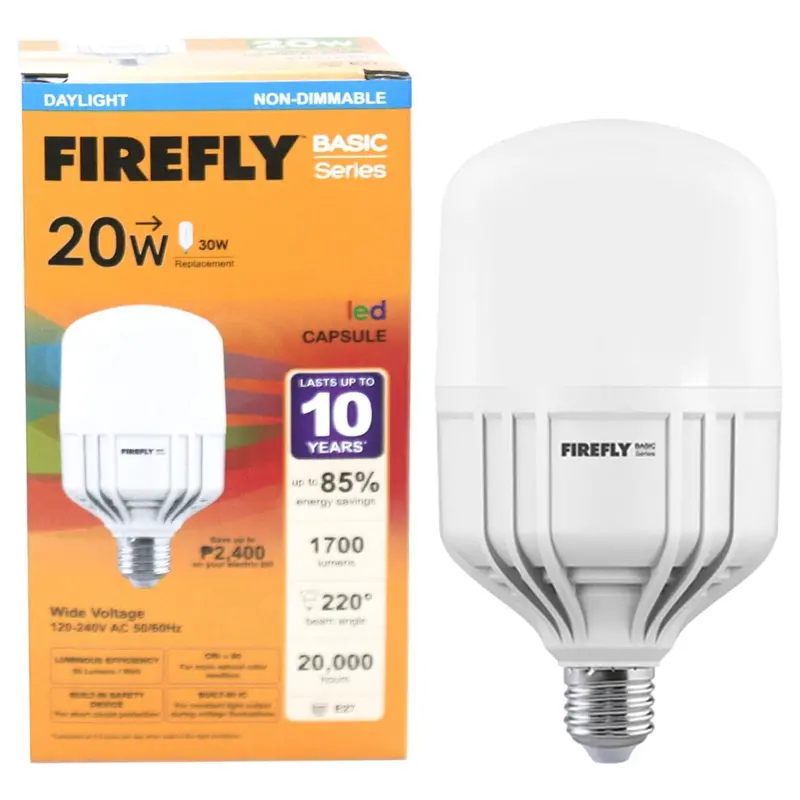 Firefly Ehc1 Led Capsule Lamp For Indoor Use – Non-A-Shape Design 1