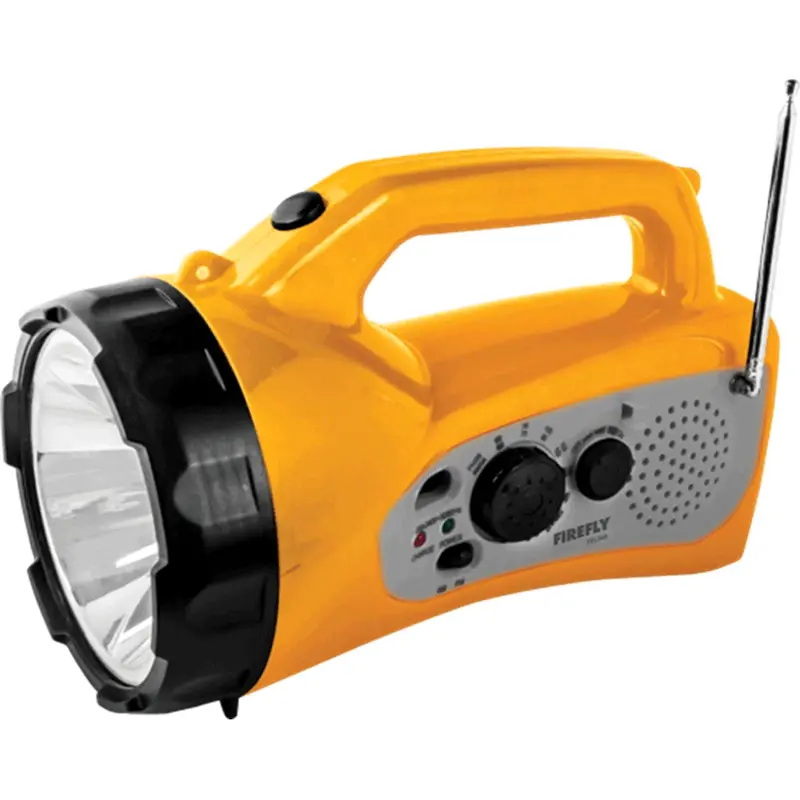 Firefly Fel548 Led Torch With Am/Fm Radio And Emergency Power Features 1