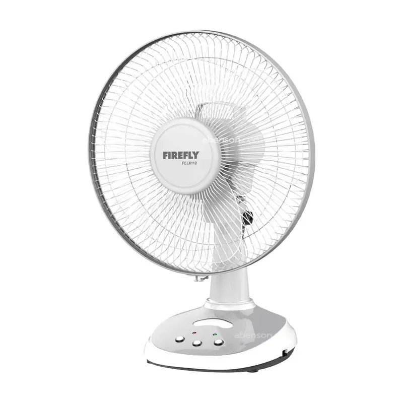 Firefly Fel6112 12-Inch Oscillating 3-Speed Fan With Led Night Light & Usb Charger 1