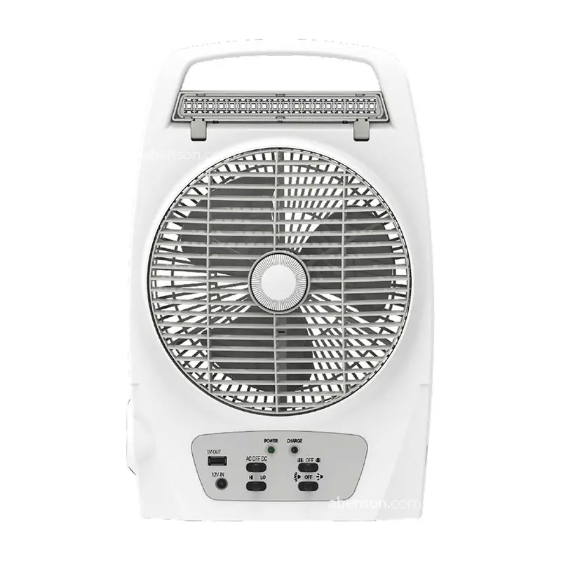 Firefly Fel625 8-Inch Oscillating Fan With 18-Led Desk Torch & Usb Charger 1