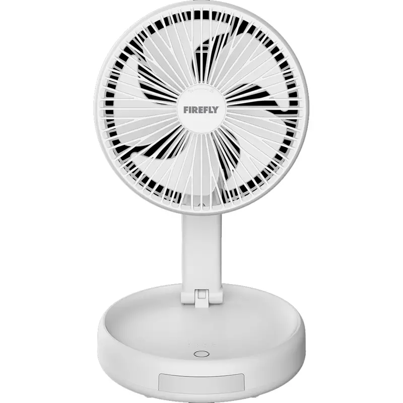 Firefly Fel659 Foldable Stand Fan With Night Lamp & Rechargeable Battery 1