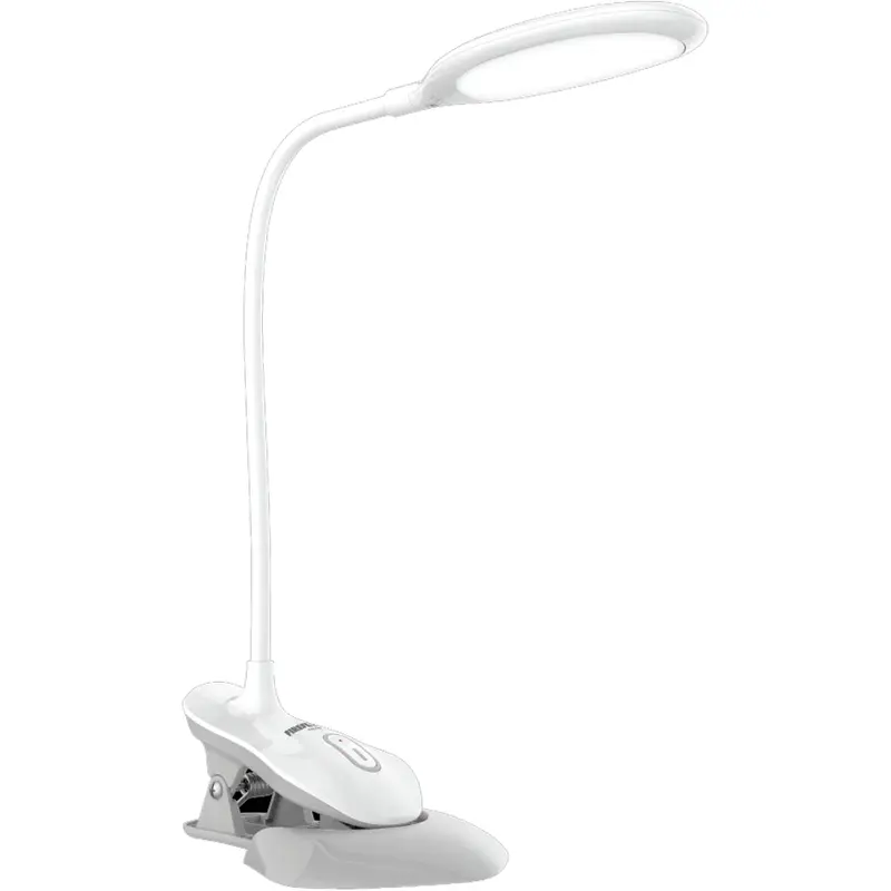 Firefly Fel723 Clip-On Rechargeable Desk Lamp With Adjustable Tricolor Light 1