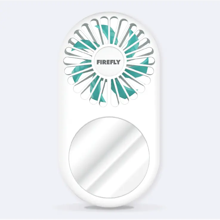 Firefly Fel802 Compact Mirror-Fan Combo 1